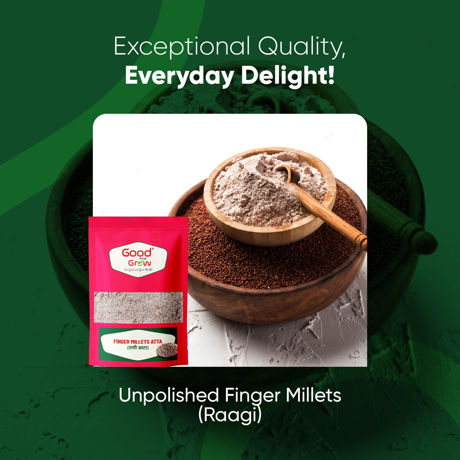 Ragi Millets Atta 1kg - Image 3