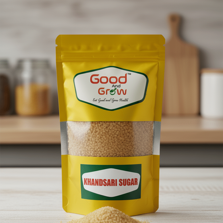 Good And Grow Natural Khandsari Sugar Packshot